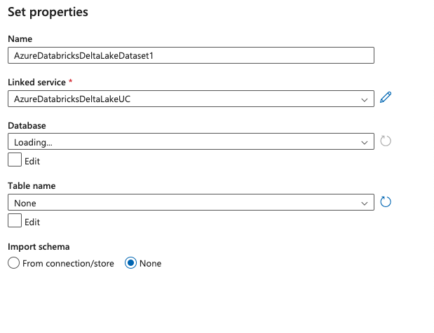 Copy from/into Unity Catalog Tables using Copy Data Tool in Azure Data Factory